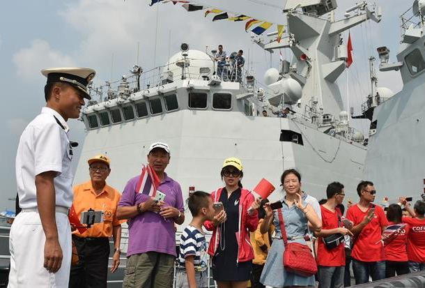 （XHDW）（1）中国海军护航编队对泰国进行友好访问